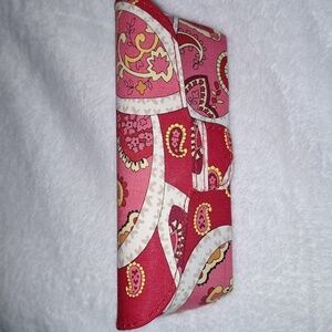 VERA BRADLEY ROSY POSIES EYEGLASS CASE